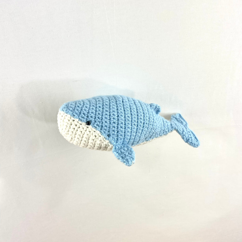 crocheted whale