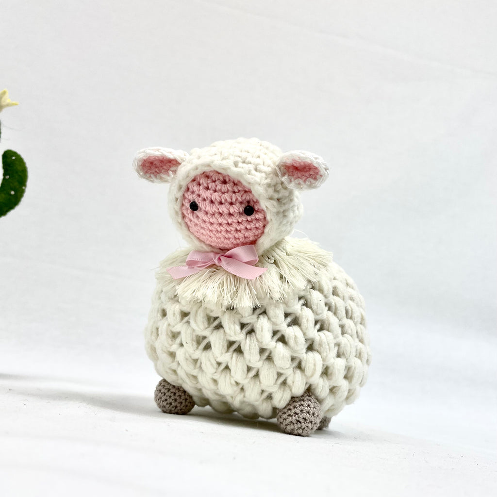 crocheted stuffed animal
