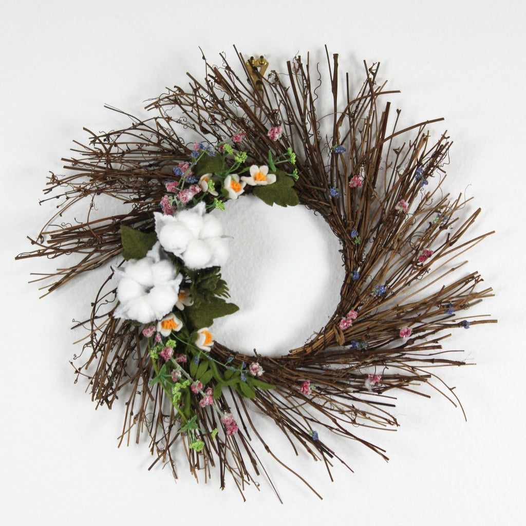 handcrafted wreath